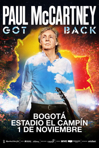 Póster de Paul McCartney: Got Back – Live in Bogotá at Estadio El Campín