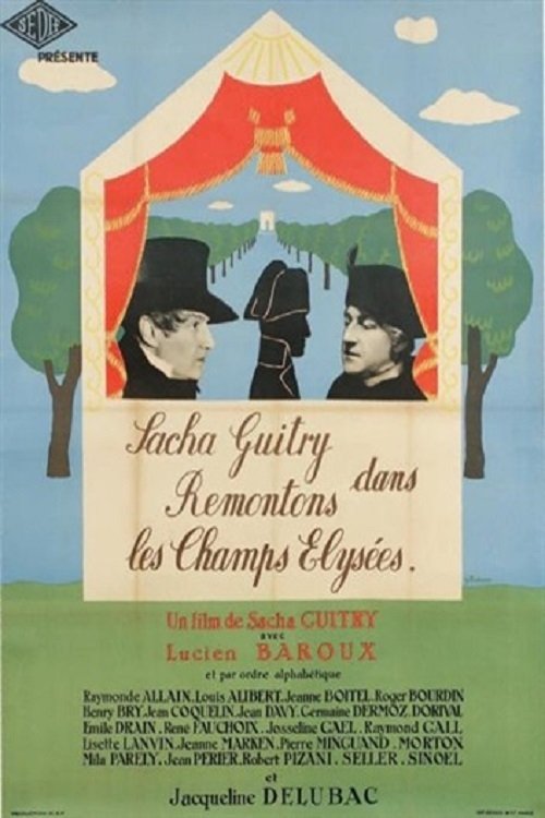 Póster de Remontons les Champs-Elysées