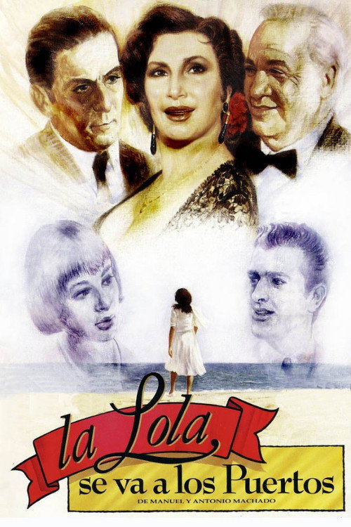 Póster de La Lola se va a los puertos