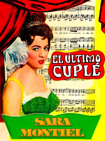 Póster de El último cuplé