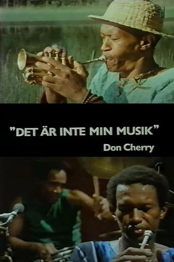 Póster de Det är inte min musik
