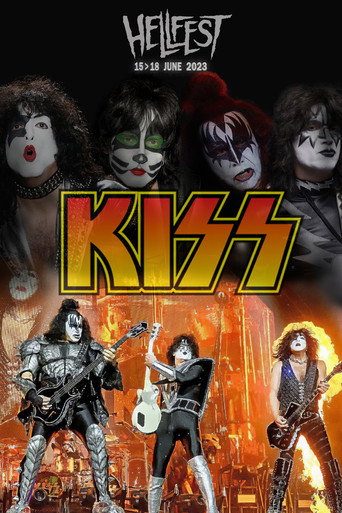 Póster de Kiss - Hellfest 2023