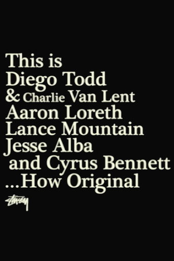 Póster de Stüssy - How Original