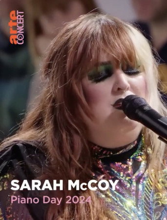 Póster de Sarah McCoy - ARTE Concert's Piano Day