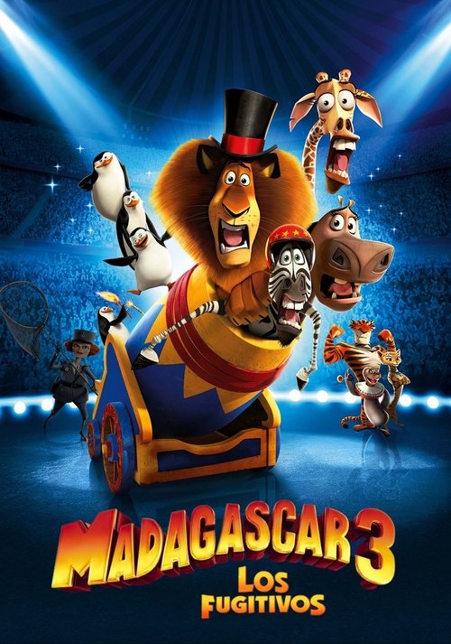 Póster de Madagascar 3: Los Fugitivos