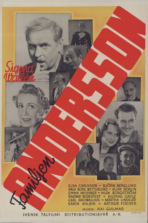 Póster de Familjen Andersson
