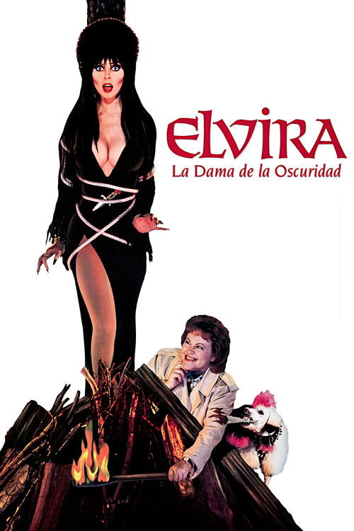 Póster de Elvira, la dama de la oscuridad