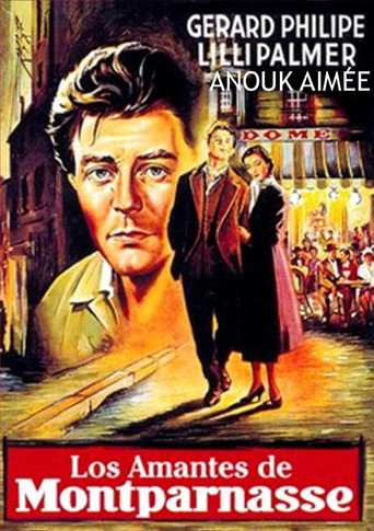 Póster de Les Amants de Montparnasse