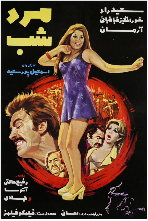 Póster de مرد شب