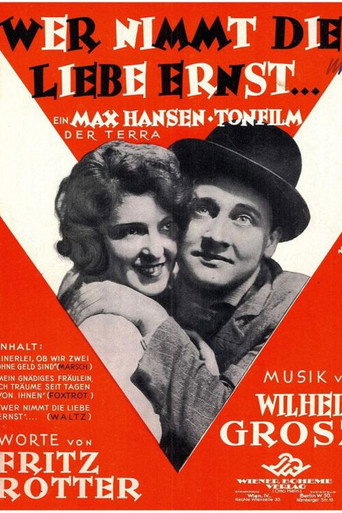Póster de Wer nimmt die Liebe ernst