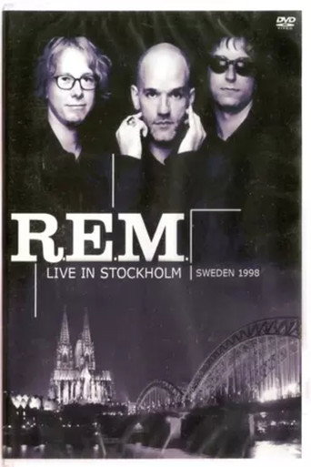 Póster de R.E.M. Live in Stockholm