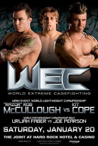 Póster de WEC 25: McCullough vs. Cope