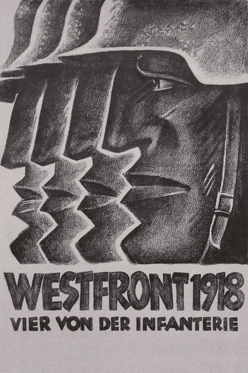 Póster de Westfront 1918: Vier von der Infanterie