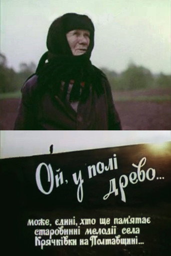 Póster de Ой, у полі древо...