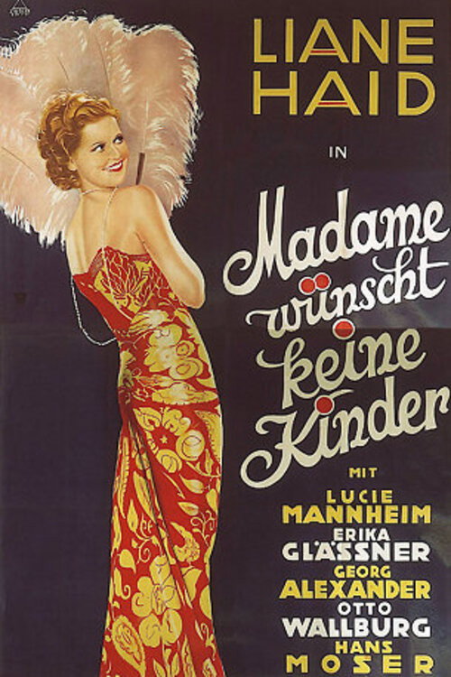 Póster de Madame wünscht keine Kinder
