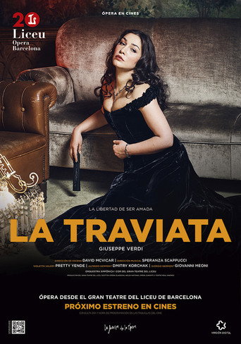 Póster de La Traviata - Gran Teatre del Liceu de Barcelona