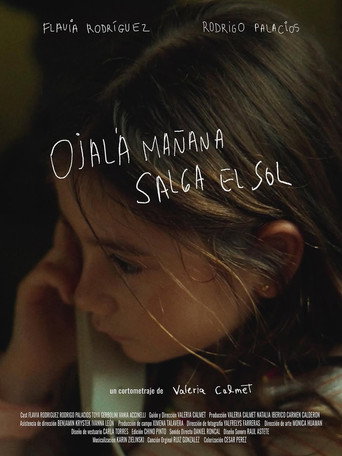 Póster de Ojalá mañana salga el sol