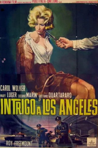 Póster de Intrigo a Los Angeles