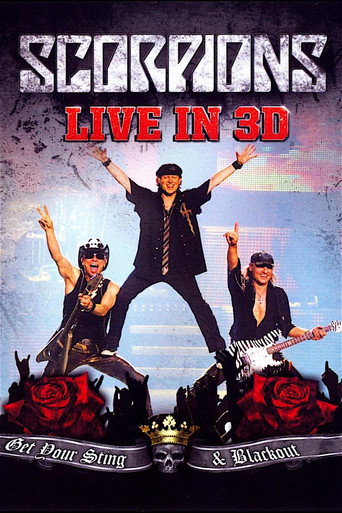Póster de Scorpions - Get Your Sting and Blackout Live