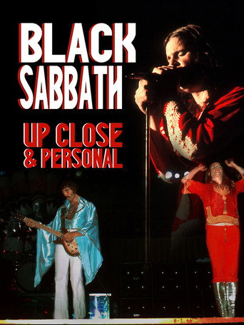 Póster de Black Sabbath - Up Close and Personal