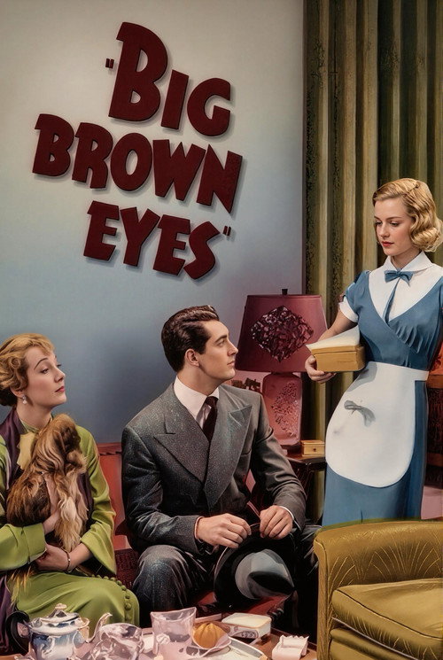 Póster de Big Brown Eyes