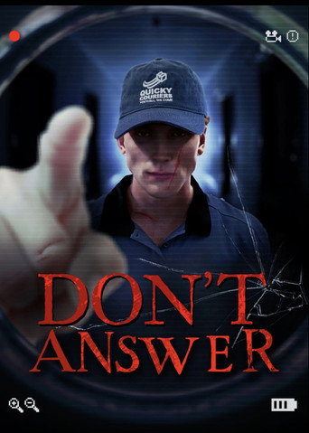 Póster de Don't Answer