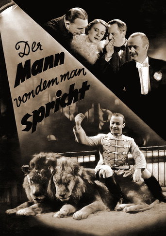 Póster de Der Mann, von dem man spricht