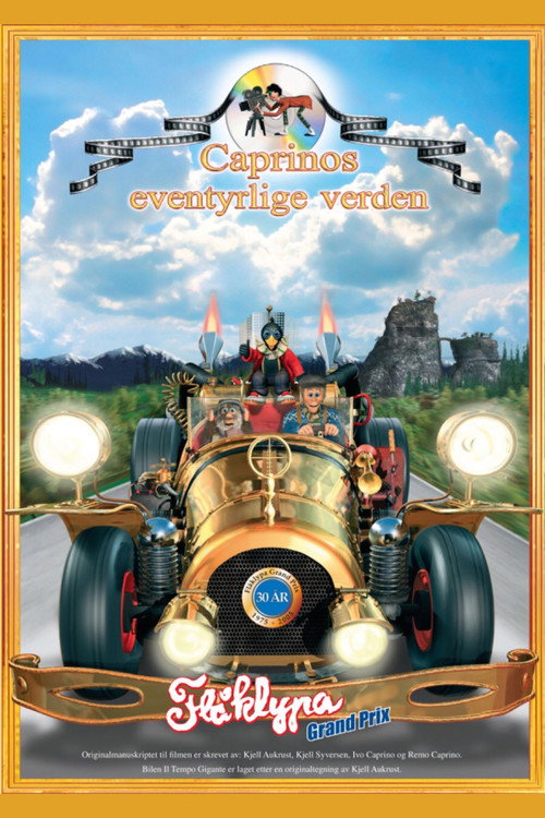 Póster de Før, under og etter Flåklypa Grand Prix