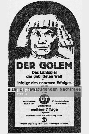 Póster de Der Golem