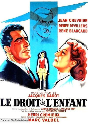 Póster de Le Droit de l'enfant