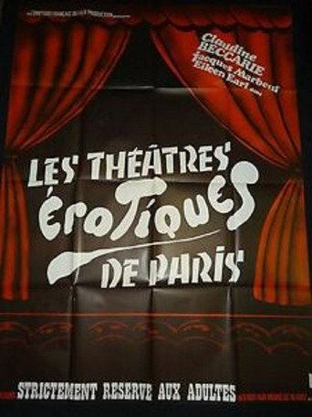 Póster de Les théâtres érotiques de Paris