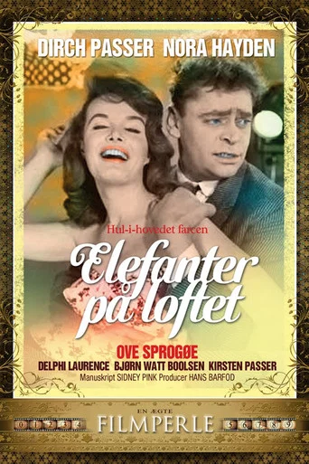 Póster de Elefanter på loftet