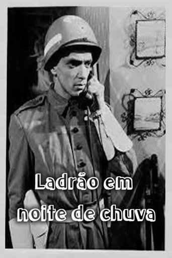 Póster de Ladrão em Noite de Chuva