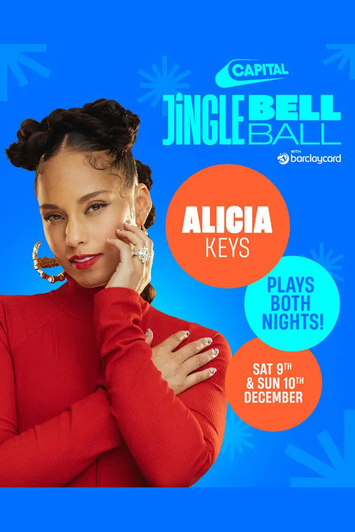 Póster de Alicia Keys - Live at Capital's Jingle Bell Ball 2023, Night Two