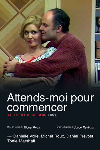 Póster de Attends-moi pour commencer