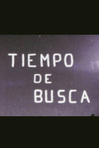 Póster de Tiempo de busca
