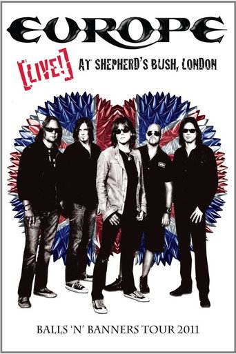 Póster de Europe: Live! At Shepherd's Bush
