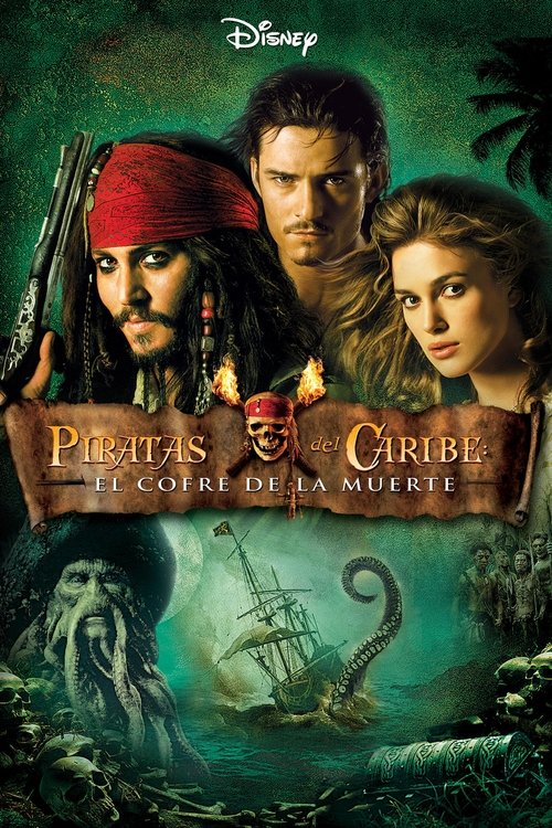 Póster de Piratas del Caribe 2: El Cofre de la Muerte