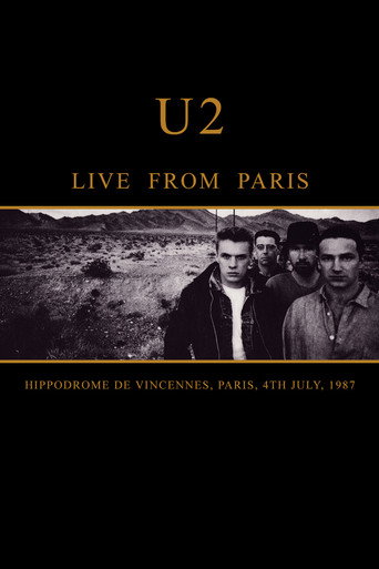Póster de U2 Live from Paris