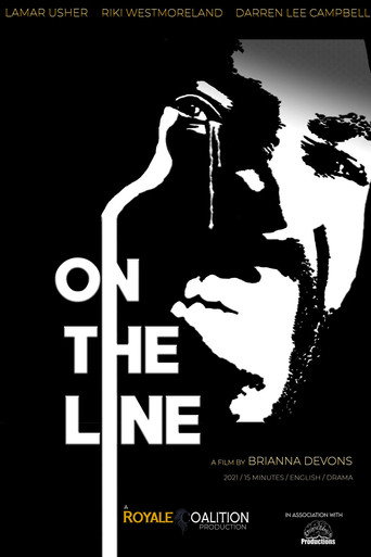 Póster de On the Line