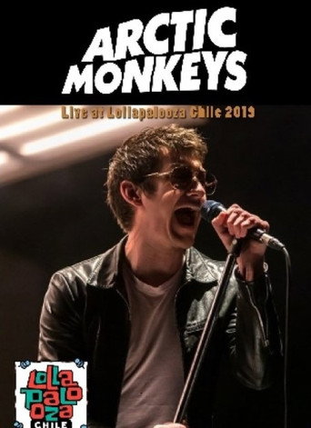 Póster de Arctic Monkeys  Live Lollapalooza Chile