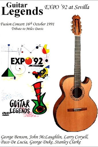 Póster de Guitar Legends EXPO '92 at Sevilla - The Fusion Night