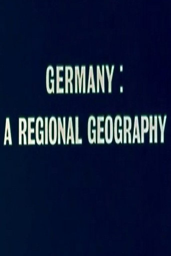 Póster de Germany: A Regional Geography