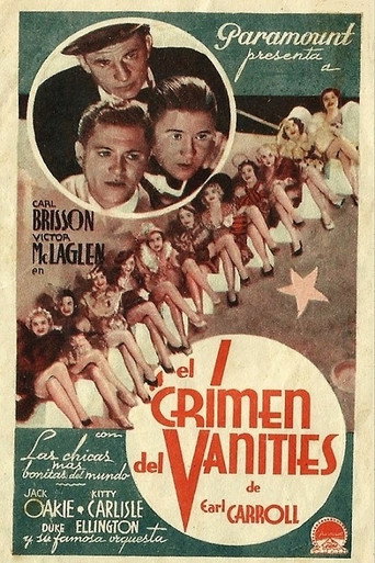 Póster de Murder at the Vanities
