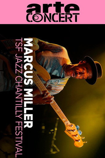 Póster de Marcus Miller TSF Jazz Chantilly Festival 2025