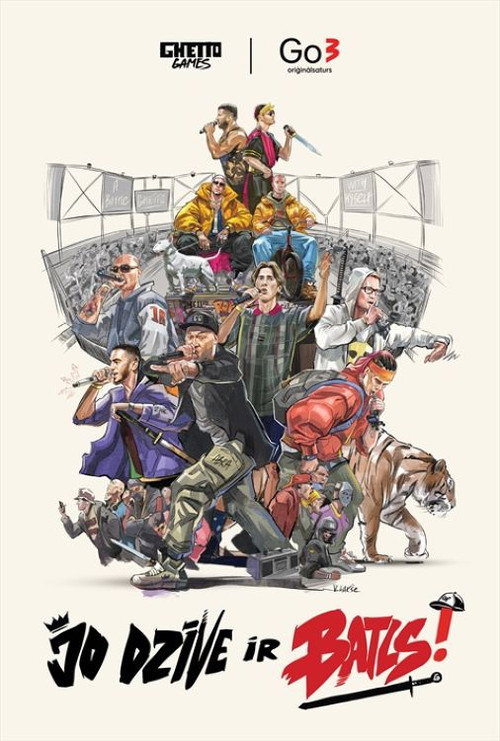 Póster de Jo dzīve ir batls