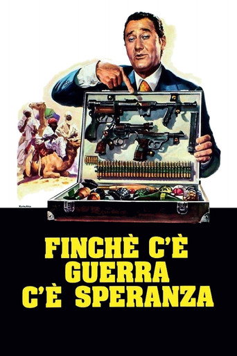 Póster de Finché c'è guerra c'è speranza