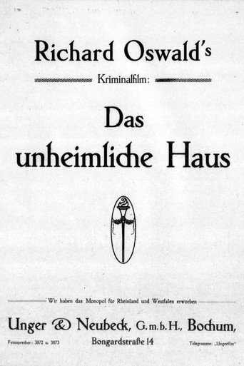 Póster de Das unheimliche Haus