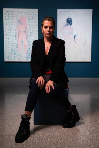 Póster de Emin/Munch: Between the Clock and the Bed
