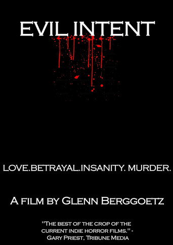 Póster de Evil Intent